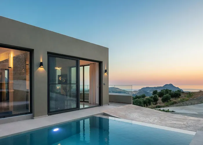 Villa Sigma Villa, Private Swimming Pool Garden, Panoramic Sunset *