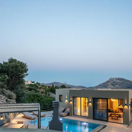 Villa Sigma Villa, Private Swimming Pool Garden, Panoramic Sunset