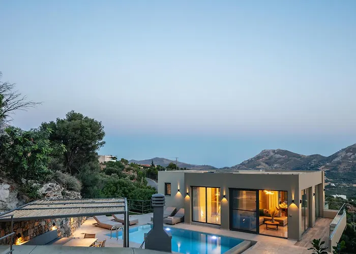 Villa Sigma Villa, Private Swimming Pool Garden, Panoramic Sunset