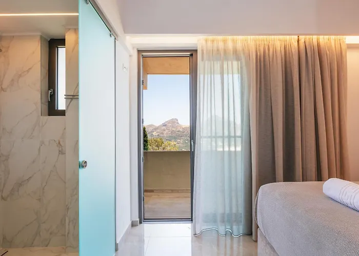 Sigma Villa, Private Swimming Pool Garden, Panoramic Sunset * Rethymno (Crete)