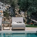 Sigma Villa, Private Swimming Pool Garden, Panoramic Sunset Rethymno