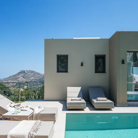 Sigma Villa, Private Swimming Pool Garden, Panoramic Sunset Ρέθυμνο