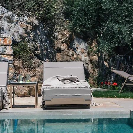 Sigma Villa, Private Swimming Pool Garden, Panoramic Sunset Ρέθυμνο